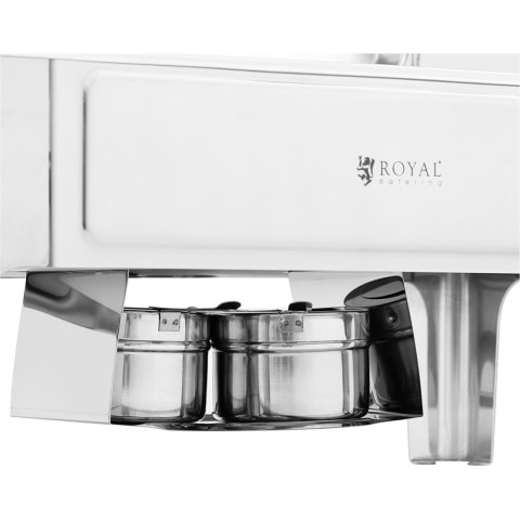 Podgrzewacz do potraw stołowy na pastę z pokrywą GN 1/1 8.5 l Podgrzewacz do potraw stołowy na pastę z pokrywą GN 1/1 8.5 l