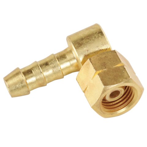 Przejściówka króciec kątowy 1/4'' LH do podłączenia węża gazowego 8x15 mm Przejściówka króciec kątowy 1/4'' LH do podłączenia węża gazowego 8x15 mm