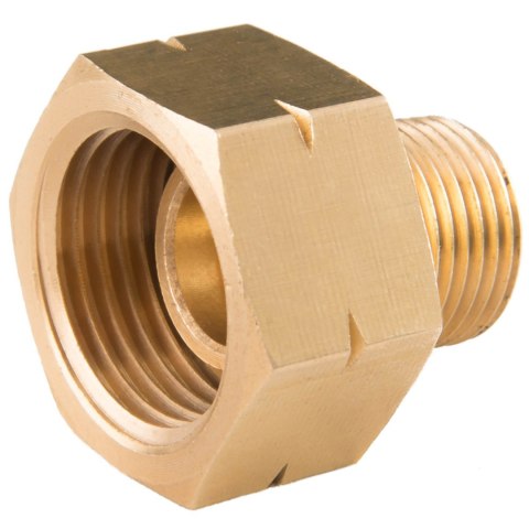 Redukcja przejściówka z butli gazowej 21,8mm L - 3/8" L Redukcja przejściówka z butli gazowej 21,8mm L - 3/8" L