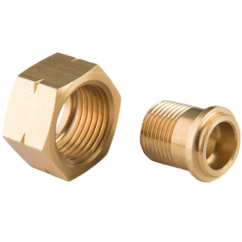 Redukcja przejściówka z butli gazowej 21,8mm L - 3/8" L Redukcja przejściówka z butli gazowej 21,8mm L - 3/8" L