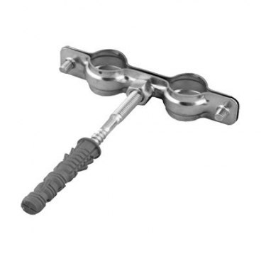 UCHWYT DO RUR PODWÓJNY 1/2'' UN UCHWYT DO RUR PODWÓJNY 1/2'' UN
