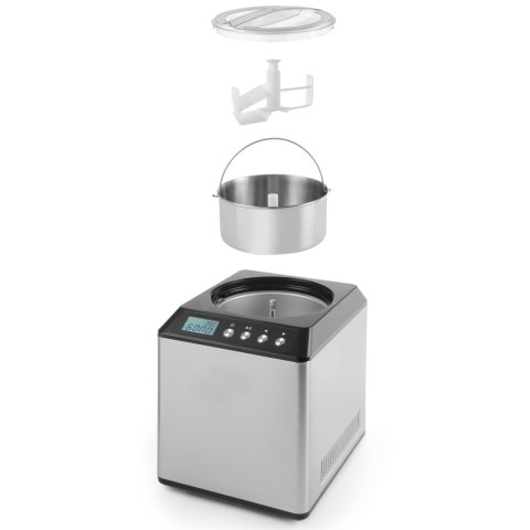 Wydajna maszyna do lodów sorbetów 180W 230V Hendi 274231 Wydajna maszyna do lodów sorbetów 180W 230V Hendi 274231