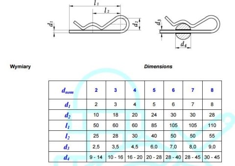 ZAWLECZKA ROLNICZA 4MM UN ZAWLECZKA ROLNICZA 4MM UN