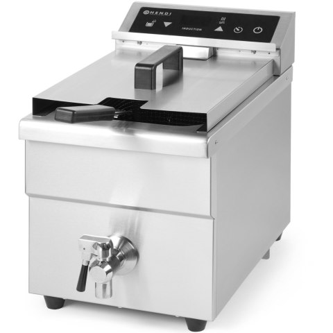 Frytownica indukcyjna z kranem Kitchen Line 8L Hendi 215012 Frytownica indukcyjna z kranem Kitchen Line 8L Hendi 215012