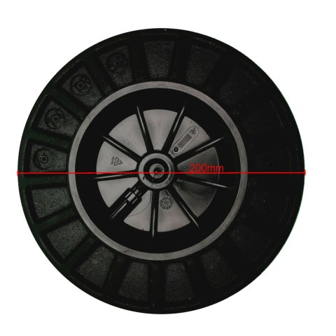 Koło kółko do śmietnika kosza kubła na śmieci MGB 120L 240L śr. 200mm Koło kółko do śmietnika kosza kubła na śmieci MGB 120L 240L śr. 200mm