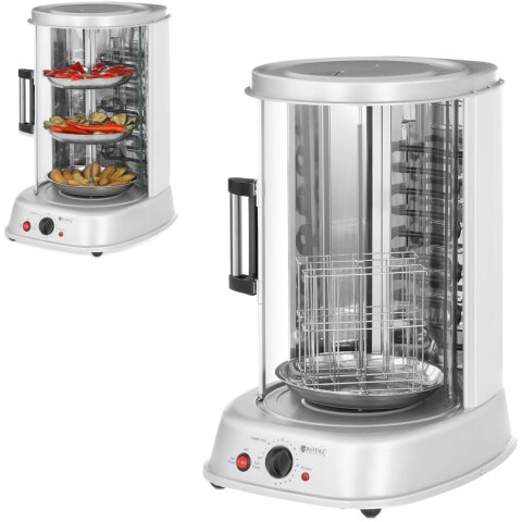 MINI opiekacz grill do kebaba gyrosa ryb warzyw pionowy 4w1 1800W Royal Catering RCGV-1800 MINI opiekacz grill do kebaba gyrosa ryb warzyw pionowy 4w1 1800W Royal Catering RCGV-1800