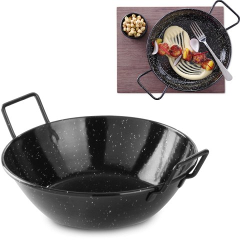 Miska do paelli emaliowana głęboka śr. 205x(H)57mm Hendi 622841 Miska do paelli emaliowana głęboka śr. 205x(H)57mm Hendi 622841