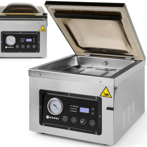 Pakowarka próżniowa komorowa z pompą olejową 300mm 950W PROFI LINE 300 Hendi 201435 Pakowarka próżniowa komorowa z pompą olejową 300mm 950W PROFI LINE 300 Hendi 201435