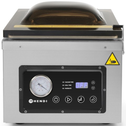 Pakowarka próżniowa komorowa z pompą olejową 300mm 950W PROFI LINE 300 Hendi 201435 Pakowarka próżniowa komorowa z pompą olejową 300mm 950W PROFI LINE 300 Hendi 201435
