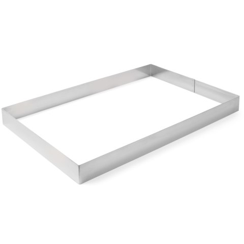 Rant piekarniczy cukierniczy prostokątny ze stali nierdzewnej 385x285x60mm Hendi 512432 Rant piekarniczy cukierniczy prostokątny ze stali nierdzewnej 385x285x60mm Hendi 512432