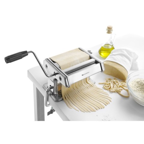 Ręczna maszynka urządzenie do makaronu tagliatelle fettuccine do 140mm Hendi 224830 Ręczna maszynka urządzenie do makaronu tagliatelle fettuccine do 140mm Hendi 224830