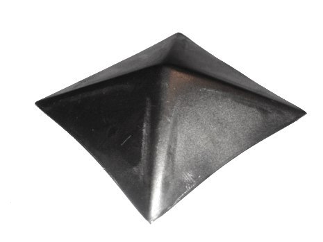 DASZEK METALOWY NA SŁUPEK OGRODZENIOWY 100*100MM UN DASZEK METALOWY NA SŁUPEK OGRODZENIOWY 100*100MM UN