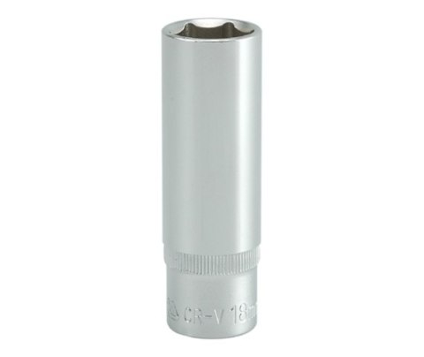 NASADKA DŁUGA 6-KĄTNA CHROMOWANA 1/2'' 18MM YATO NASADKA DŁUGA 6-KĄTNA CHROMOWANA 1/2'' 18MM YATO