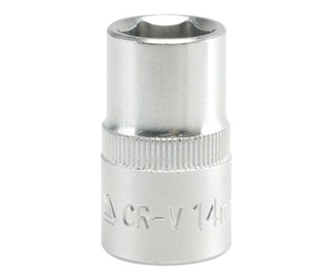 NASADKA KRÓTKA 6-KĄTNA CHROMOWANA 1/2'' 14MM YATO NASADKA KRÓTKA 6-KĄTNA CHROMOWANA 1/2'' 14MM YATO