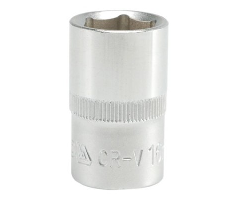 NASADKA KRÓTKA 6-KĄTNA CHROMOWANA 1/2'' 16MM YATO NASADKA KRÓTKA 6-KĄTNA CHROMOWANA 1/2'' 16MM YATO