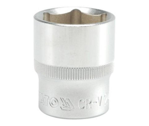 NASADKA KRÓTKA 6-KĄTNA CHROMOWANA 1/2'' 24MM YATO NASADKA KRÓTKA 6-KĄTNA CHROMOWANA 1/2'' 24MM YATO