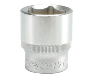 NASADKA KRÓTKA 6-KĄTNA CHROMOWANA 1/2'' 27MM YATO