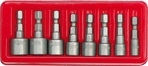 NASADKI 5-13MM MOCOWANIE 1/4 8 SZTUK VOREL NASADKI 5-13MM MOCOWANIE 1/4 8 SZTUK VOREL