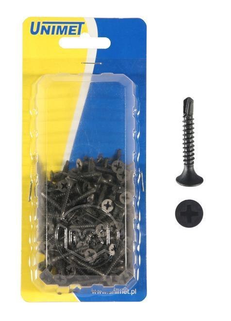 WKRĘT SAMOWIERTNY FOSFATYZOWANY 3.5*25MM OP-200SZT UN WKRĘT SAMOWIERTNY FOSFATYZOWANY 3.5*25MM OP-200SZT UN
