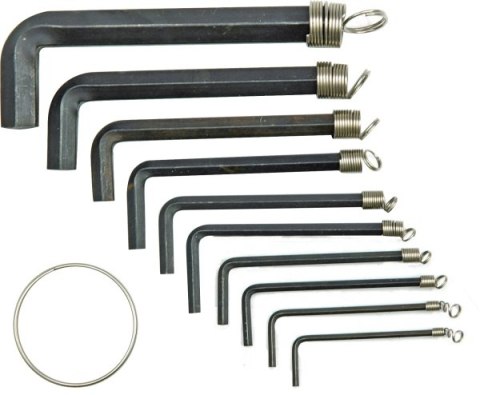 KLUCZE IMBUSOWE KOMPLET 10 SZTUK 1.5 - 10 TOYA KLUCZE IMBUSOWE KOMPLET 10 SZTUK 1.5 - 10 TOYA