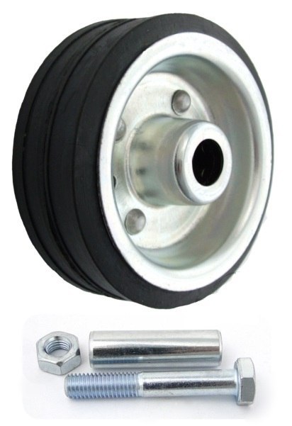 KOŁO METAL-GUMA 80MM BEZ OBUDOWY 2 UN KOŁO METAL-GUMA 80MM BEZ OBUDOWY 2 UN