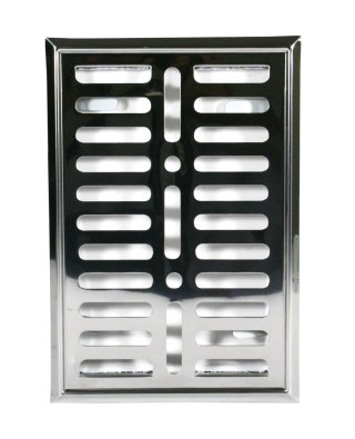KRATKA METALOWA Z SZYLDEM NIERDZEWNYM 14*21CM UN