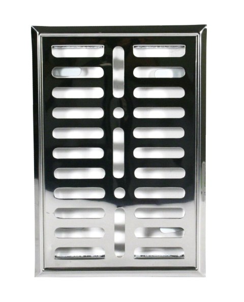 KRATKA METALOWA Z SZYLDEM NIERDZEWNYM 14*21CM UN KRATKA METALOWA Z SZYLDEM NIERDZEWNYM 14*21CM UN