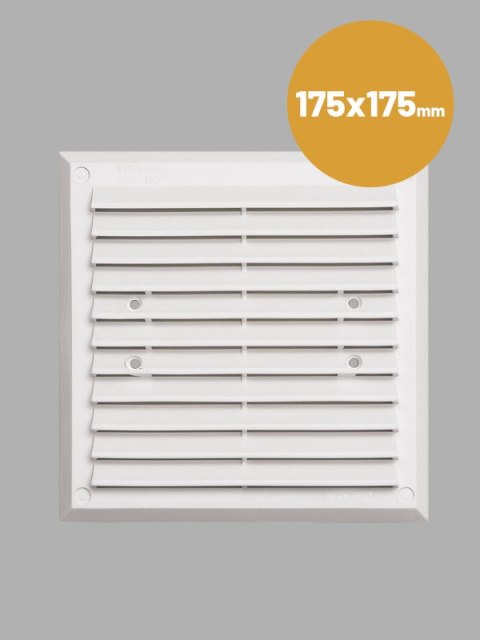 KRATKA WENTYLACYJNA 175*175MM BIAŁA UN KRATKA WENTYLACYJNA 175*175MM BIAŁA UN