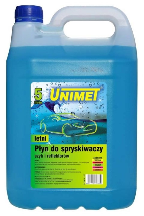 PŁYN DO SPRYSKIWACZY LETNI 5L UN PŁYN DO SPRYSKIWACZY LETNI 5L UN