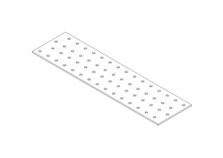 PŁYTKA MONTAŻOWA 300*80*2.0MM UN