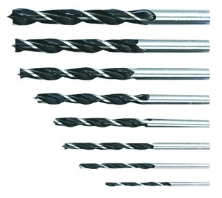 WIERTŁA DO DREWNA 8 SZT. 3-10MM TOP TOOLS