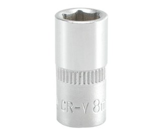 NASADKA KRÓTKA 6-KĄTNA CRV 1/4'' 8MM YATO