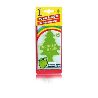 ZAPACH CHOINKA WUNDER-BAUM ZIELONE JABŁUSZKO WUNDER BAUM ZAPACH CHOINKA WUNDER-BAUM ZIELONE JABŁUSZKO WUNDER BAUM
