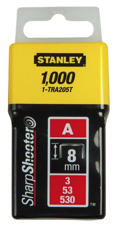 ZSZYWKA TYP A 5/53/530 LD 1,000SZT 12MM STANLEY ZSZYWKA TYP A 5/53/530 LD 1,000SZT 12MM STANLEY