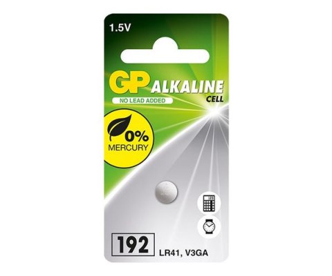 BATERIA ALKALICZNA ZEGARKOWA 1.5V 192 GP BATTERY BATERIA ALKALICZNA ZEGARKOWA 1.5V 192 GP BATTERY