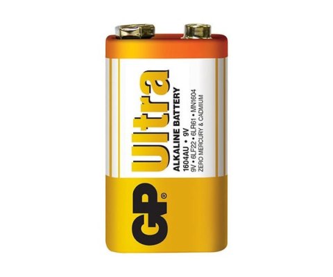 BATERIA ALKALINE 1604AU 9V GP BATTERY BATERIA ALKALINE 1604AU 9V GP BATTERY