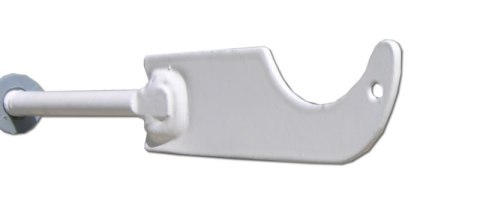 HAK DO MOCOWANIA GRZEJNIKA PROSTY BIAŁY 2MM L-100 UN HAK DO MOCOWANIA GRZEJNIKA PROSTY BIAŁY 2MM L-100 UN