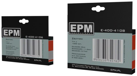 ZSZYWKI 1000SZT 12MM J-012 EPM ZSZYWKI 1000SZT 12MM J-012 EPM