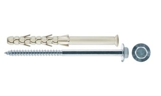 DYBEL RAMOWY ŁEB SZEŚCIOKĄTNY PODKŁADKOWY AC 16/140MM ARVEX