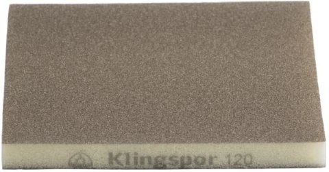 GĄBKA POLERSKA SW501 120*98*10 GRANULACJA 150 271083 KLINGSPOR GĄBKA POLERSKA SW501 120*98*10 GRANULACJA 150 271083 KLINGSPOR