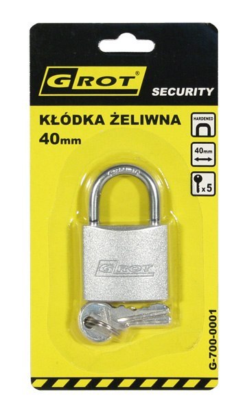KŁÓDKA ŻELIWNA 40MM GROT KŁÓDKA ŻELIWNA 40MM GROT