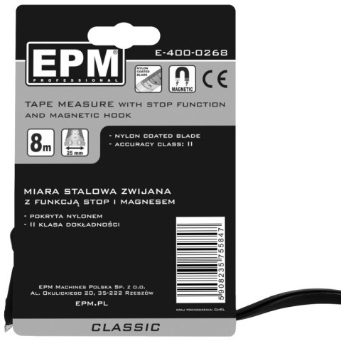 MIARA ZWIJANA CLASSIC 5M*19MM EPM MIARA ZWIJANA CLASSIC 5M*19MM EPM