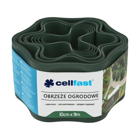 OBRZEŻE OGRODOWE CIEMNA ZIELEŃ 10CM*9M CELL-FAST OBRZEŻE OGRODOWE CIEMNA ZIELEŃ 10CM*9M CELL-FAST