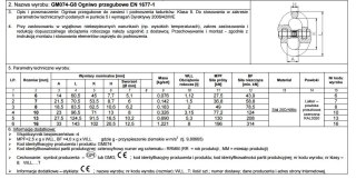 OGNIWO PRZEGUBOWE GM74W-G8 8MM WLL 2T UN