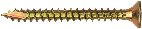 WKRĘT DO DREWNA OCYNK ŻÓŁTY NA TORX 3.0*25MM T10 UN WKRĘT DO DREWNA OCYNK ŻÓŁTY NA TORX 3.0*25MM T10 UN
