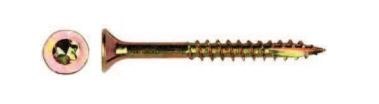 WKRĘT DO DREWNA OCYNK ŻÓŁTY NA TORX 3.5*25MM T15 UN WKRĘT DO DREWNA OCYNK ŻÓŁTY NA TORX 3.5*25MM T15 UN