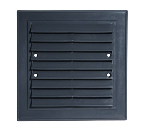 KRATKA SKOŚNA PLASTIKOWA 14*14CM CZARNA UN KRATKA SKOŚNA PLASTIKOWA 14*14CM CZARNA UN