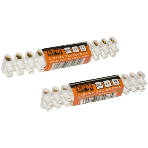 LISTWA ZACISKOWA 12-TOROWA 10.0MM2 EPM LISTWA ZACISKOWA 12-TOROWA 10.0MM2 EPM
