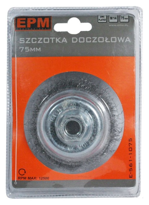 SZCZOTKA DOCZOŁOWA 65MM ZN EPM SZCZOTKA DOCZOŁOWA 65MM ZN EPM