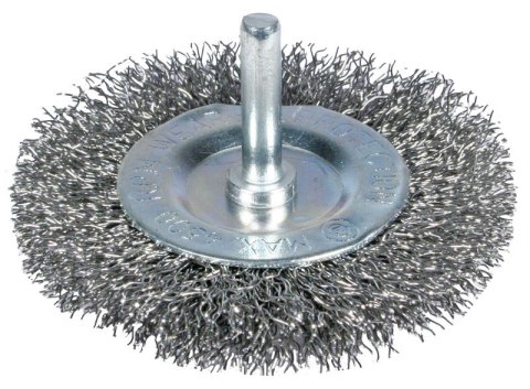 SZCZOTKA TARCZOWA Z TRZPIENIEM 75MM ZN EPM SZCZOTKA TARCZOWA Z TRZPIENIEM 75MM ZN EPM